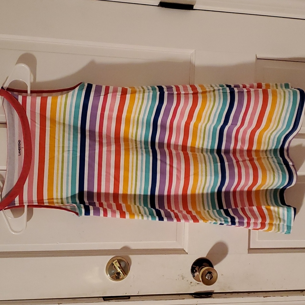 Lands End girls summer dress